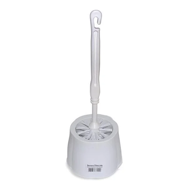 ESCOVA DE PLASTICO PARA VASO C/SUPORTE