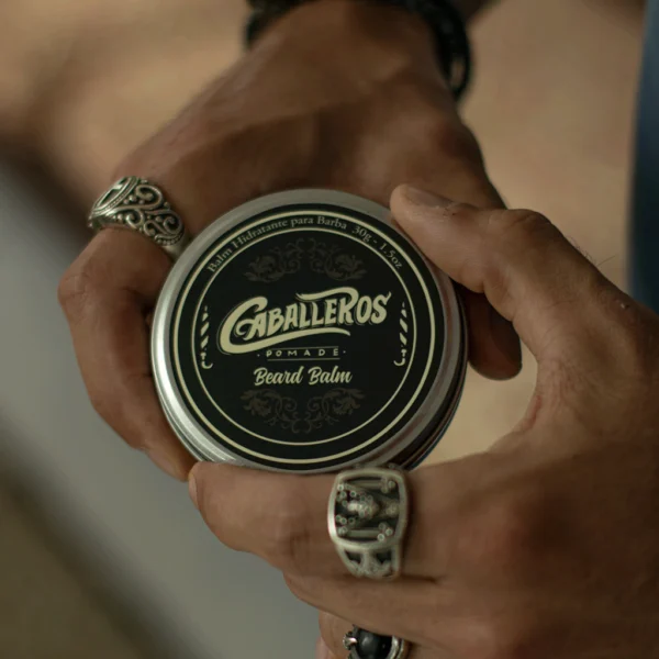 Beard Balm Caballeros - Cera Modeladora Para Barba 30g - Imagem 4