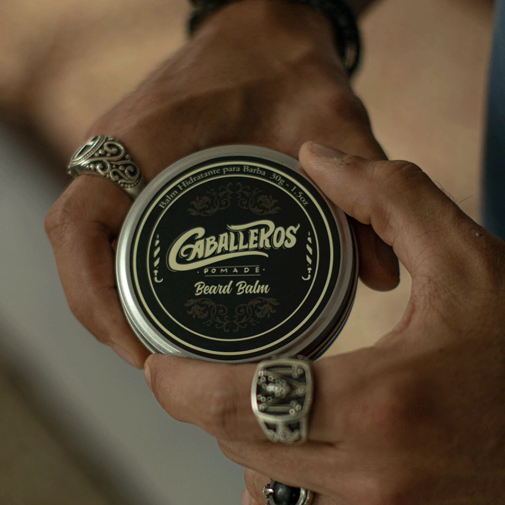 Beard Balm Caballeros - Cera Modeladora Para Barba 30g - Imagem 4