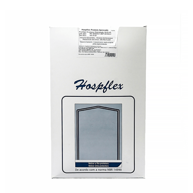 ENVELOPE ESTERILIZAÇÃO Tipo:19X33 C/200