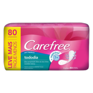 ABSORVENTE Tipo:CAREFREE C/80