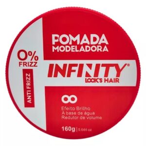 KIT COM 6 CERA MODELADORA INCOLOR INFINITY VERMELHA 160GR