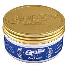 POMADA CABALLEROS SHINE À BASE DE ÁGUA - EFEITO BRILHO