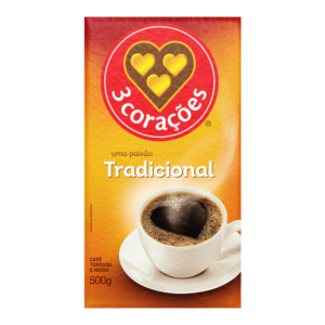 CAFE 3 CORACOES 500G TRADICIONAL