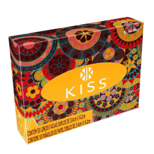 LENÇO DE PAPEL 21.6X14.4CM VARIADOS C/50