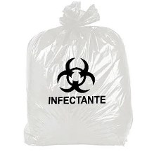 SACO PARA LIXO Tipo:INFECTANTE 30L C/100
