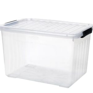 CAIXA PLÁSTICA C/TAMPA 30L