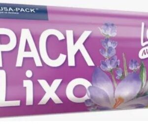 PACK LIXO LAVANDA 50 LITROS 63X80 RL 30 UN