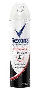 DES AERO REXONA 250ML FEM. INV.ANTIBAC.