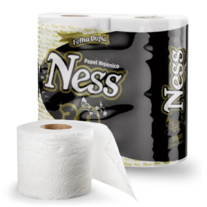 PAPEL HIGIÊNICO FOLHA DUPLA Tipo:NESS C/4