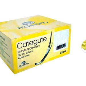 FIO DE SUTURA Tipo:CATGUT CIL 4-0 2.0 1/2CROM C/24 TECHNOFIO
