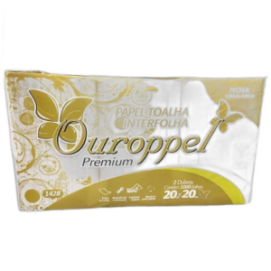PAPEL TOALHA Tipo: INTERFOLHA OUROPPEL C/1000