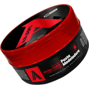 KIT 10 PASTA MODELADORA TRADICIONAL 500G ALFA LOOKS + 10 MODELADORAS 150G