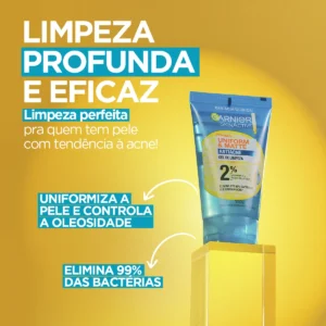 GEL FACIAL GARNIER 150G LIMP.ANTIACNE