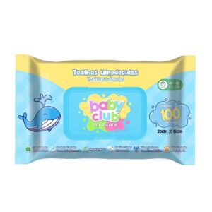 LENCO UMEDECIDO BABY CLUB 100 FOLHAS