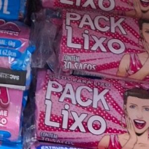 SACO PARA LIXO DIVA 100 LITROS 75X105 ROSA CHICLETE