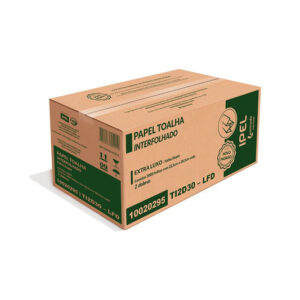 Papel higiênico folha dupla cai-cai Ipel Indaial Light c/8000 folhas